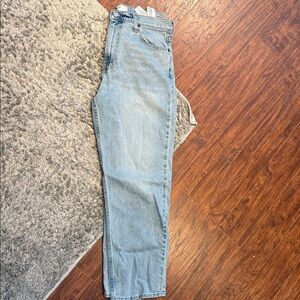 Hollister Men's Light Blue Relaxed Jeans